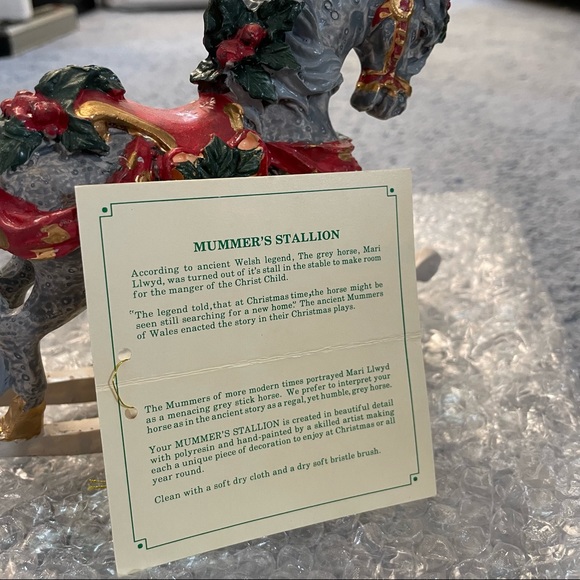 NEW House of Lloyd® Christmas Around The World Mummer’s Stallion - Picture 3 of 4
